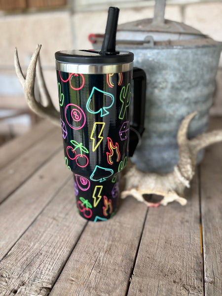 Neon 40 OZ Cup