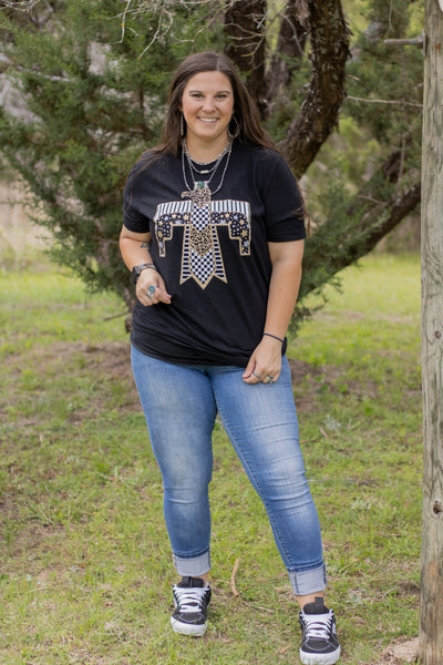 Patterned Thunderbird Tee