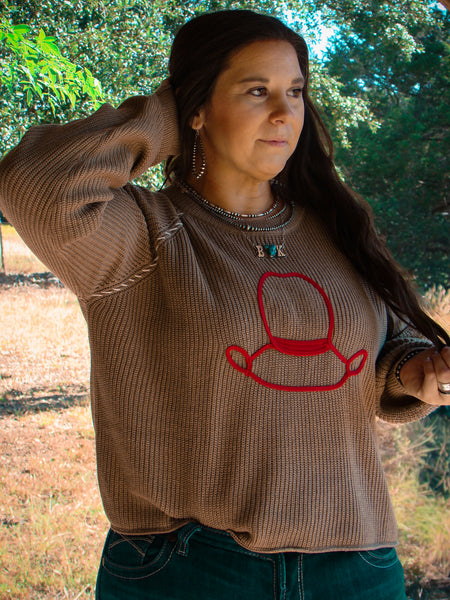 Hats Off Knit Taupe