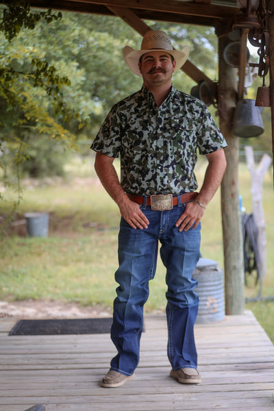 Men's Camo 2.0 SS Snap Shirt