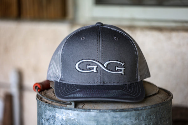 Gun Metal MeshBack Cap