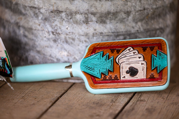 Leather Hair Brushes
