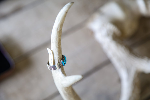 8 Stone Turquoise Ring