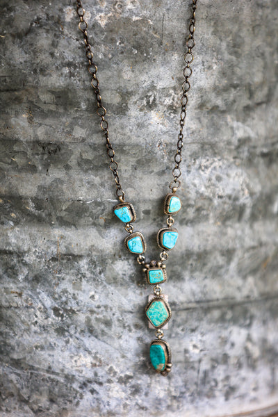 Sonoran Scott Skeets Lariat Necklace & Earrings
