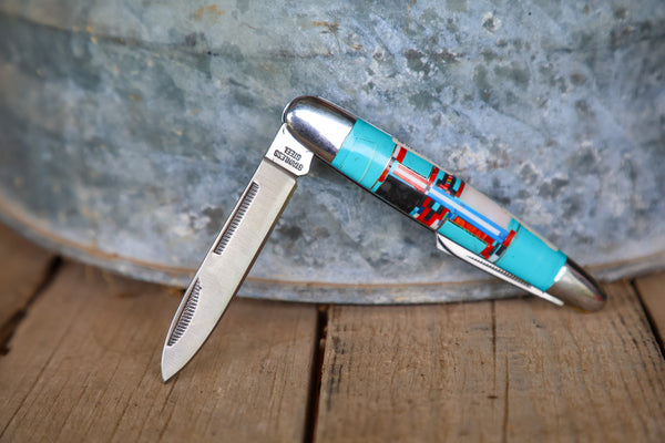 Large Triple Blade Knife