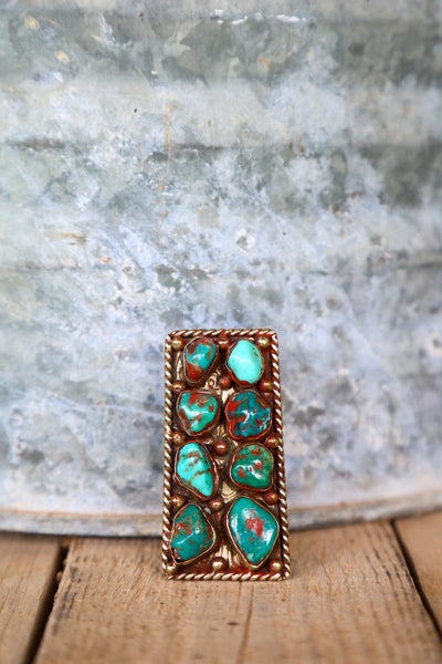 Tibet Rectangle Large Cluster Ring