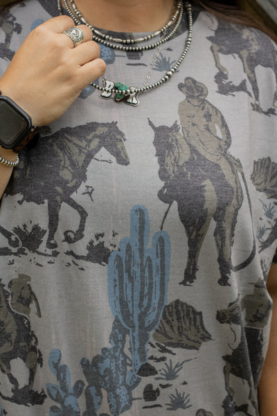 Dusty Cowboy Top