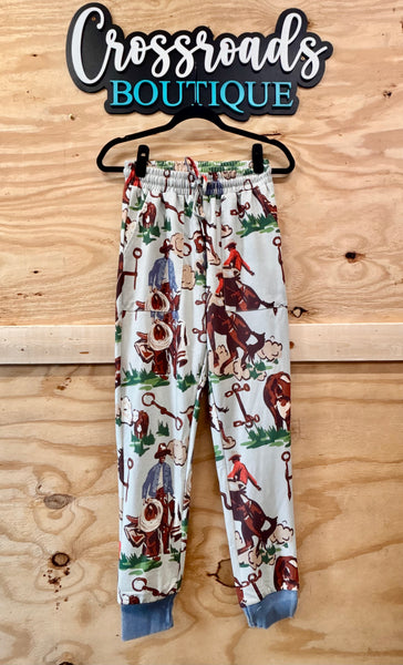 Vintage Ranch Joggers-Bark