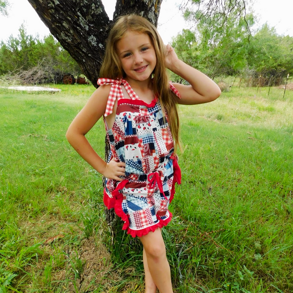 Patriotic Multi-Printed Patch Set