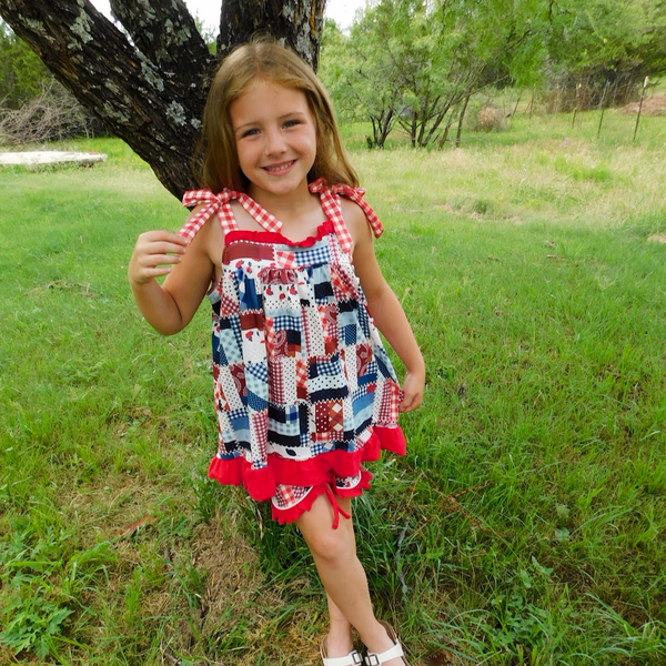 Patriotic Multi-Printed Patch Set